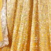Yellow Ombre Embroidered Lehenga With Dupatta