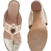 Pink Silver Festive Kolhapuri