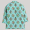 Kids Blue Kurta Set With Dhoti