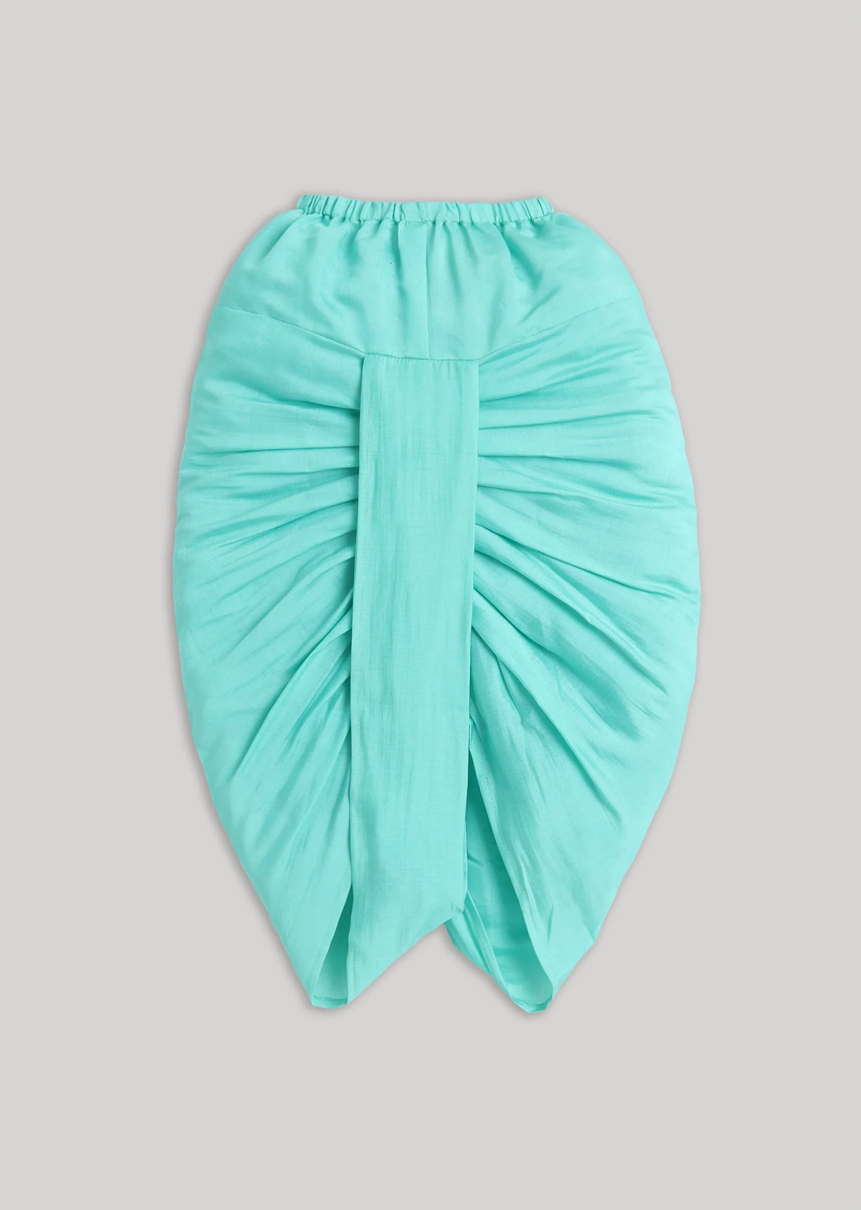 Kids Blue Kurta Set With Dhoti