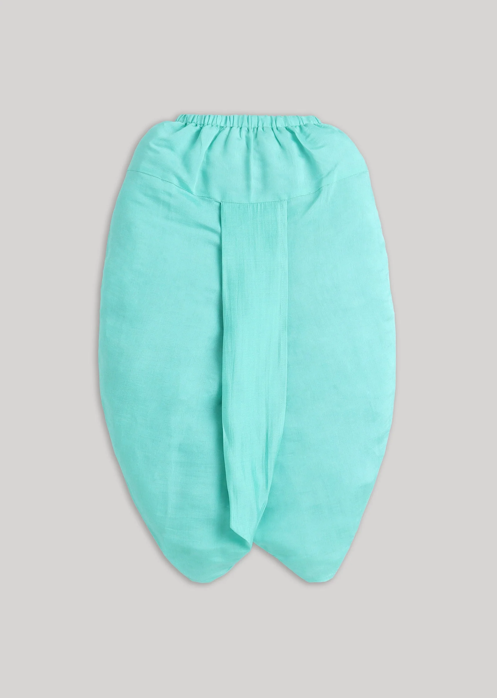 Kids Blue Kurta Set With Dhoti