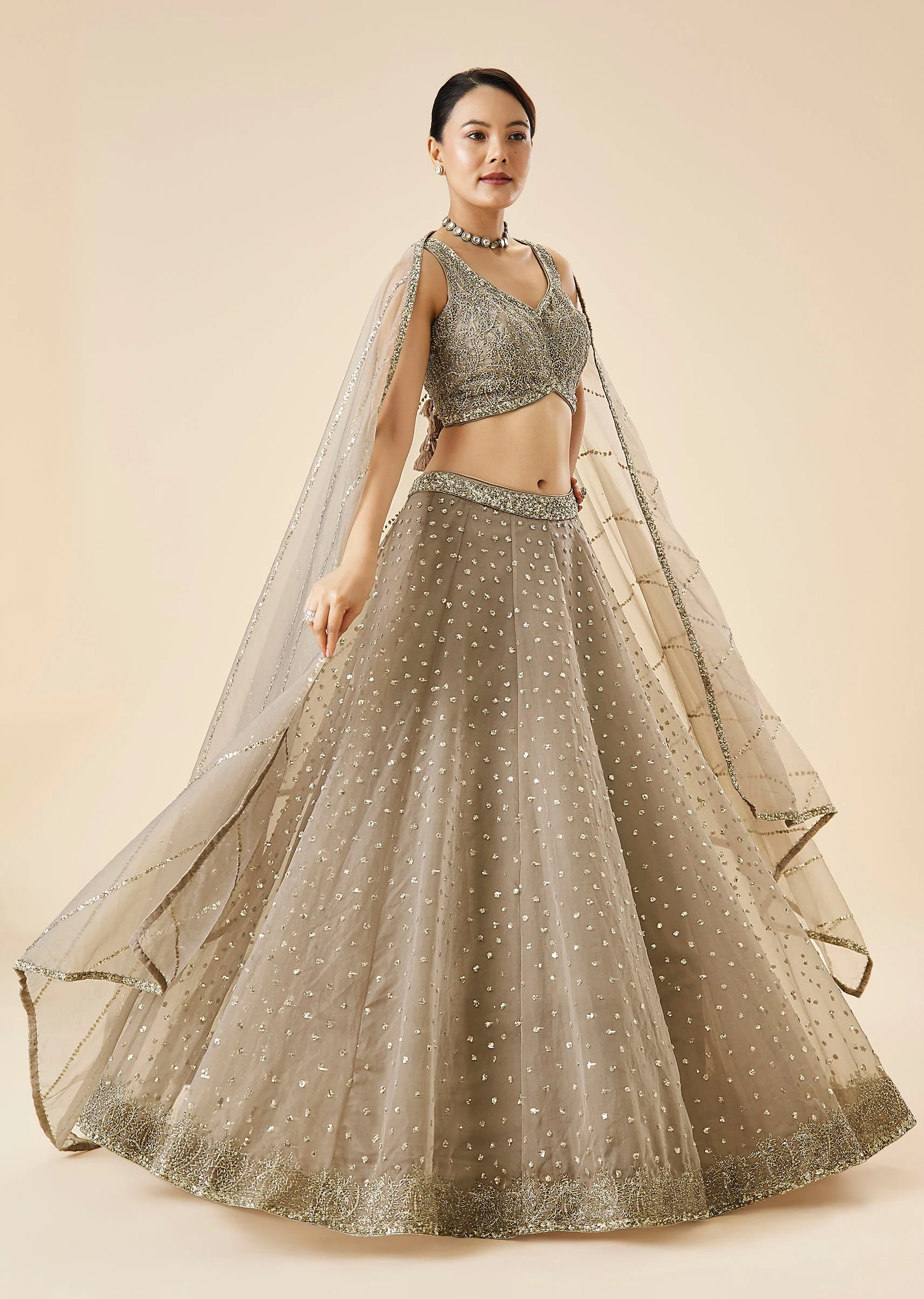 2416-beige-embroidered-net-lehenga-set-with-dupatta-1.webp Beige Embroidered Net Lehenga Set With Dupatta