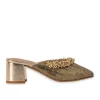 Gold Embellished Mules
