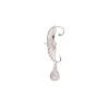 Silver Rhodium Ear Cuffs