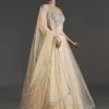Off White Elegance With Shimmering Grace