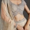 Off White Elegance With Shimmering Grace