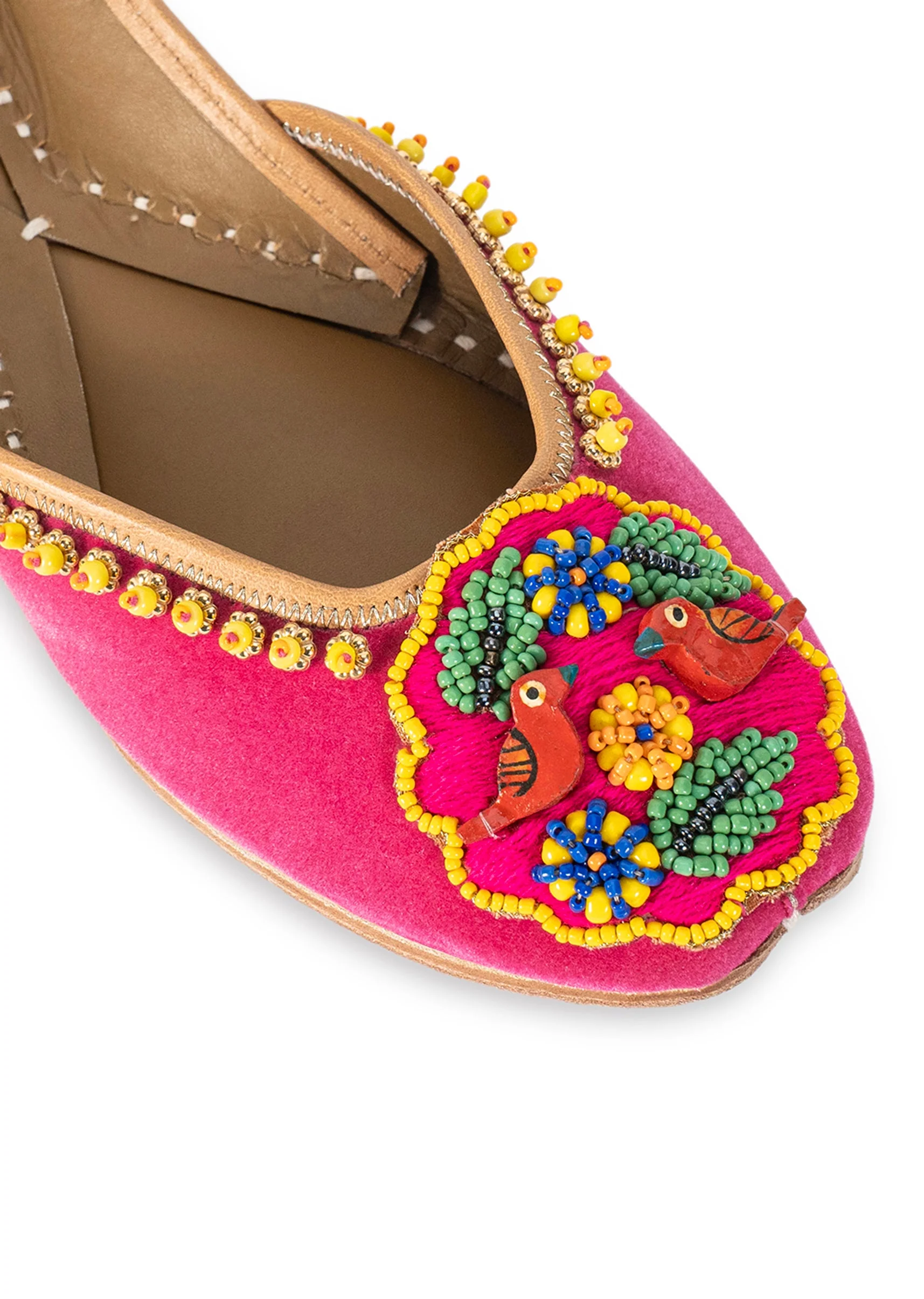 Multicolour Embroidered Jutti