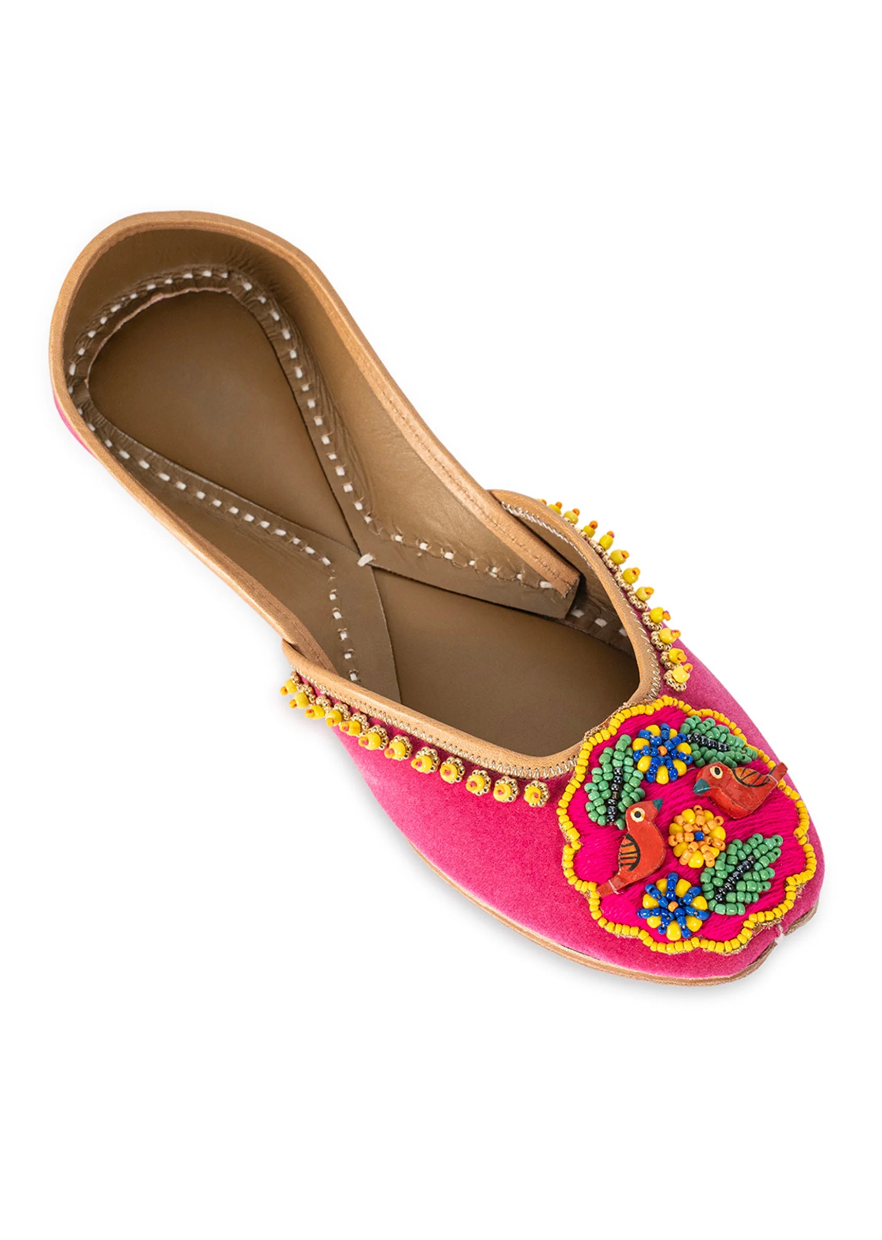 Multicolour Embroidered Jutti