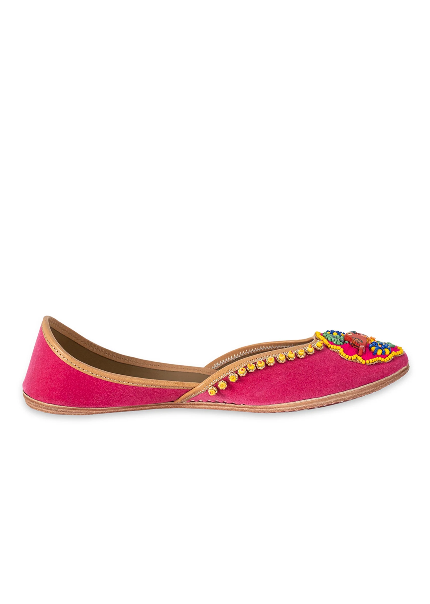 Multicolour Embroidered Jutti