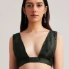 Black Floral Printed Satin Saree With Sequins Lace Border