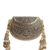 Gold And Silver Embellished Clutch