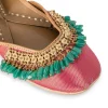 Pink Embellished Jutti