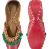 Pink Embellished Jutti
