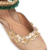 Muted Gold Embellished Jutti