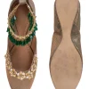 Muted Gold Embellished Jutti