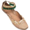 Muted Gold Embellished Jutti