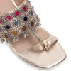 Multicolour Embellished Kolhapuri Heels