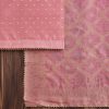Pink Chanderi Unstitched Suit