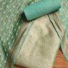 Green Banarasi Brocade Suit