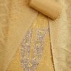Yellow Mustard Chanderi Unstitched Suit