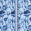 Ocean Blue Cotton Unstitched Suit Set