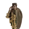 Black And Gold Cotton Potli Bag