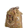 Gold Embellished Handbag