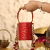Red Cotton Potli Bag