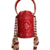 Red Cotton Potli Bag