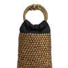Black Brocade Handbag