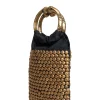 Black Brocade Handbag