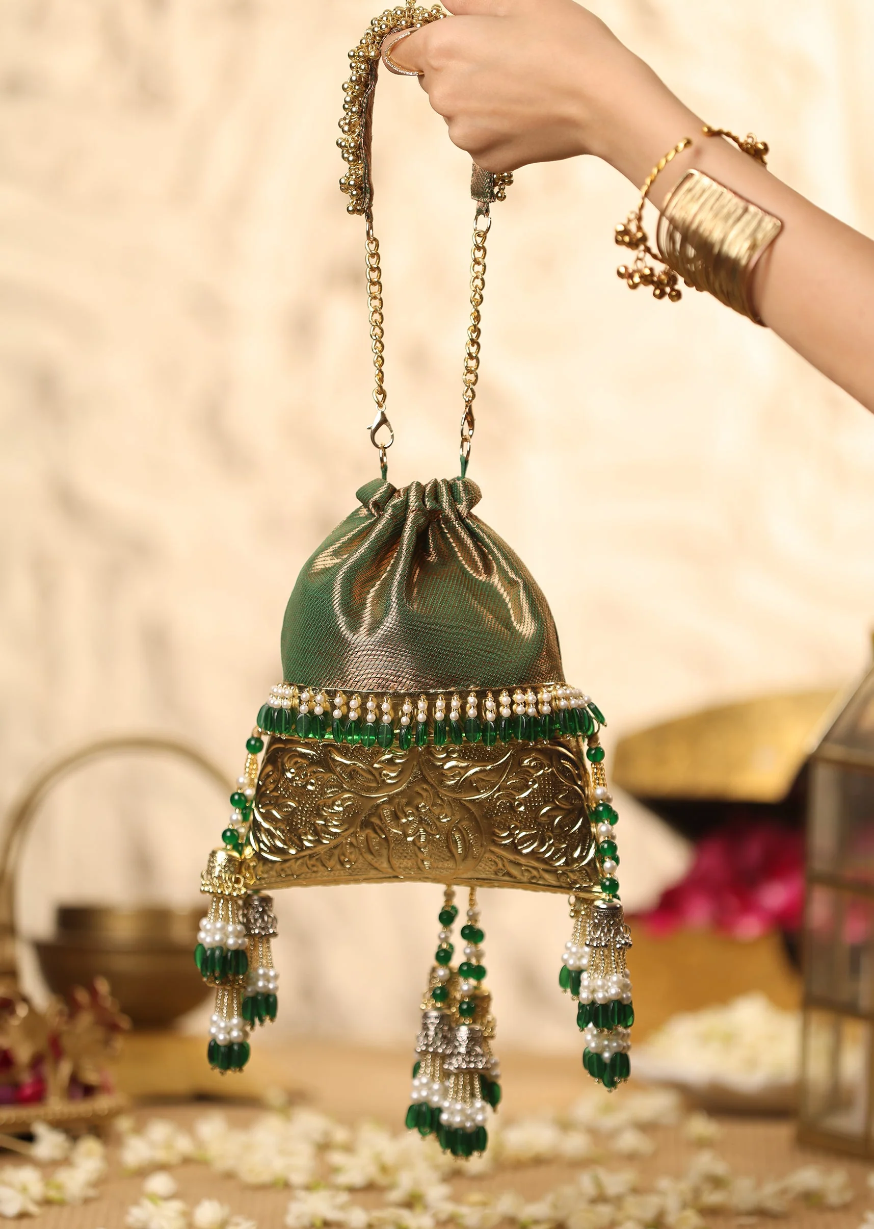 323-green-brocade-potli-bag-1.webp Green Brocade Potli Bag