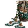 Green Cotton Potli Bag