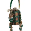 Green Cotton Potli Bag