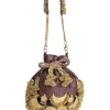 Purple Cotton Potli Bag