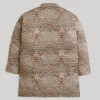 Brown Floral Kids Kurta Set