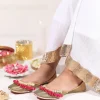 Gold & Pink Detail Jutti