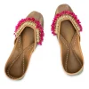 Gold & Pink Detail Jutti