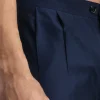 Blue Shaded Sequin Zipper Kurta With Navy Blue Pants