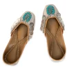 Silver Embellished Jutti