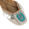 Silver Embellished Jutti