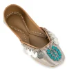 Silver Embellished Jutti