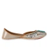 Silver Embellished Jutti