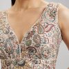 Multi Colour Embroidered Georgette Blouse