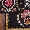 Printed Black Georgette Suit Set