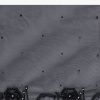 Black Embroidered Organza Saree With Unstitched Blouse