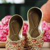 Multicolour Embellished Kolhapuri