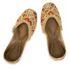 Multicolour Embellished Kolhapuri