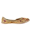 Multicolour Embellished Kolhapuri