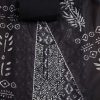 Black Linen Suit Set